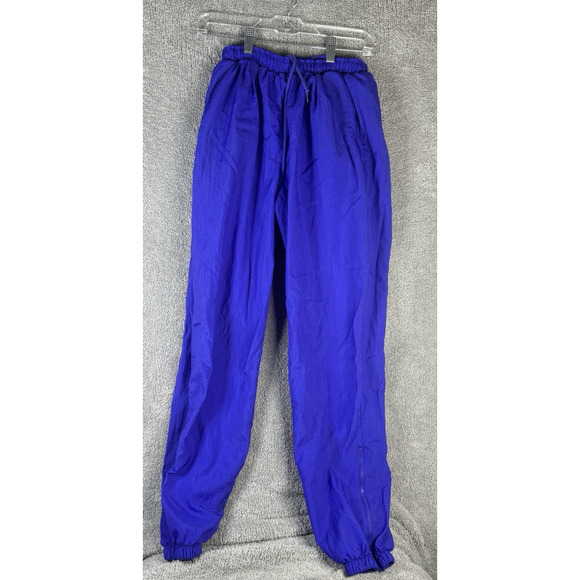 Vintage Nike Track Pants Men's Small Blue Sweat Silver Tag Y2K - Picture 1 of 7